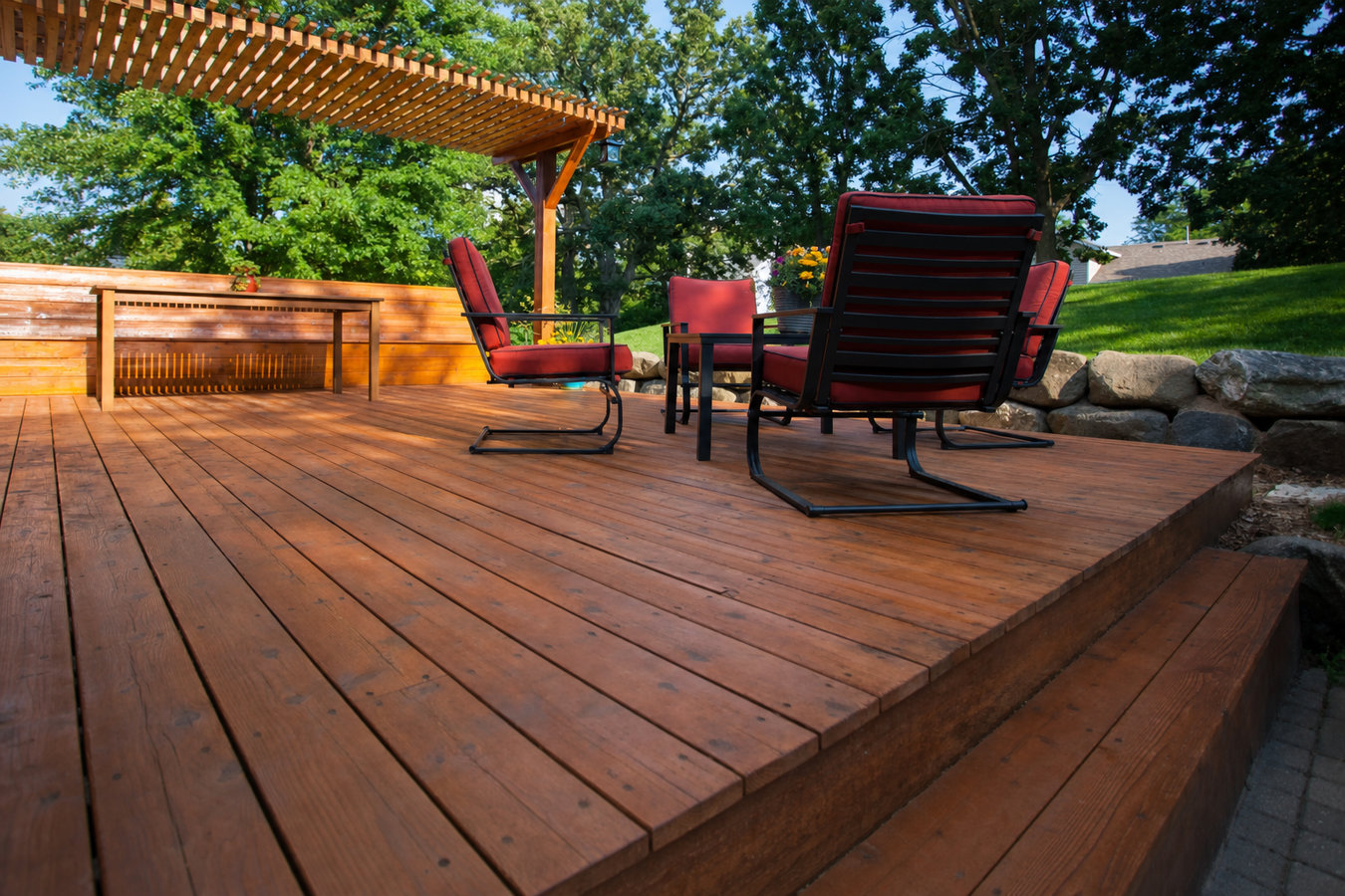 Custom deck design and build